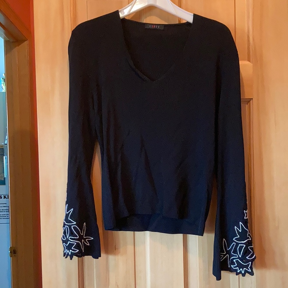 🖤Cyrus Black Long Sleeve Top
